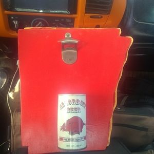 Handmade Arkansas bottle opener